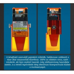 Akril biztonsági burkolat Ortur Laser Master 2 lézerfejhez