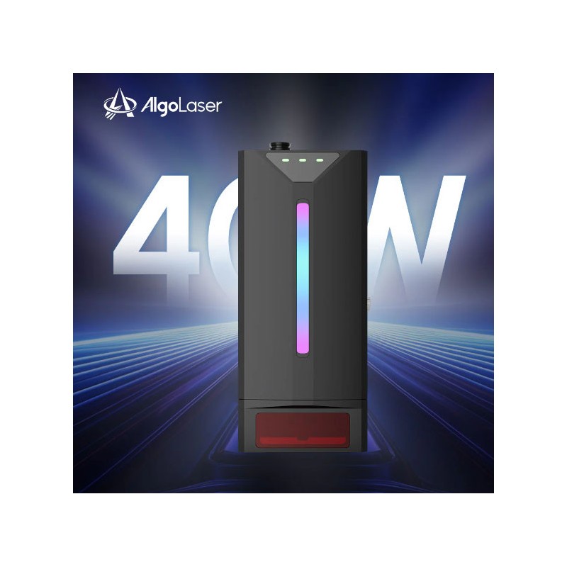 40 Wattos lézerfej, Ortur és AlgoLaser lézergravírozóhoz.