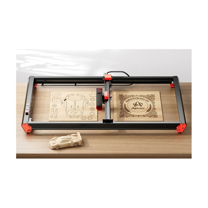 AlgoLaser Alpha lézergravírozó 10W - 85 x 40 cm-es gravírozó