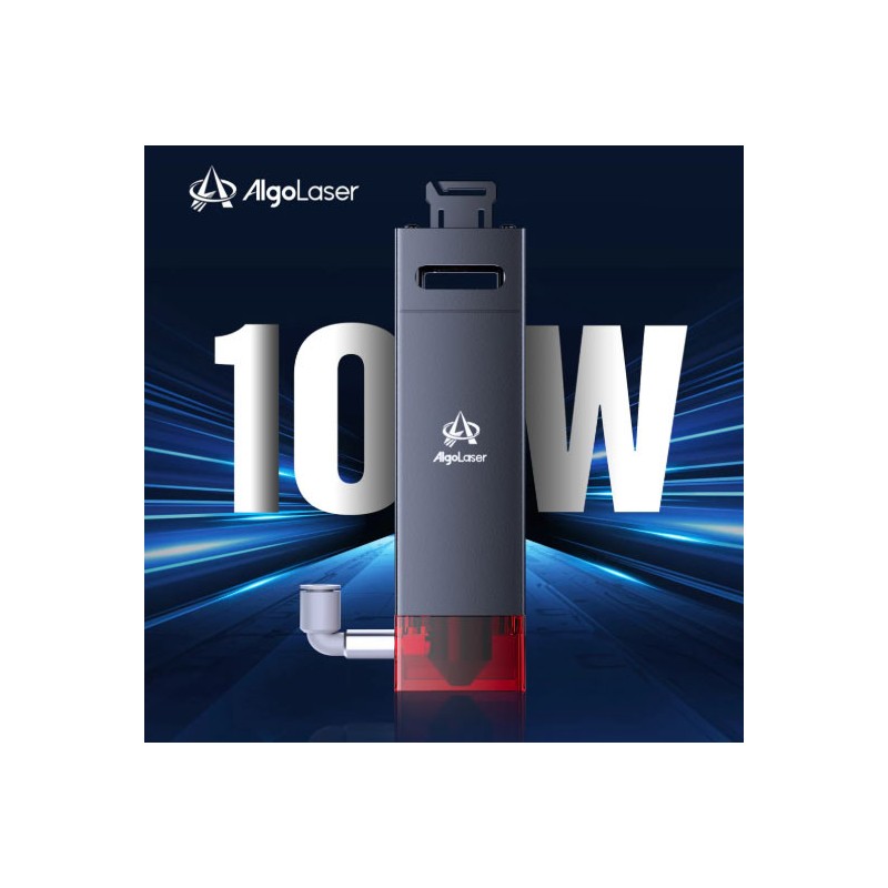 10 Wattos lézerfej, Ortur és AlgoLaser lézergravírozóhoz.