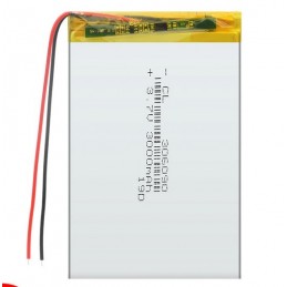 3.7V 3000mAh 306090 SLIM Lithium polymer akkumulátor